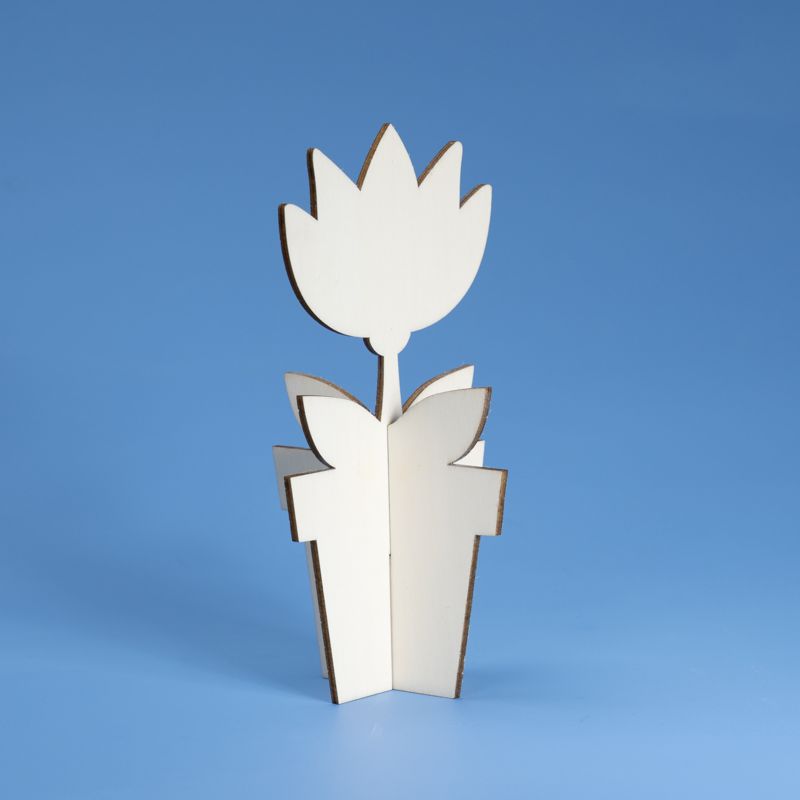 výřez k dotvoření - květina 3D - 1